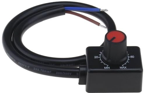 ECSiNG DC 0–10V Knopfdimmer Mini Controller Drehschalter Ein/Aus PWM Dimmung für 0/1–10V Dimmbare LED Treiber Downlight Schienenlicht Wandfluter Licht Pflanzenlicht