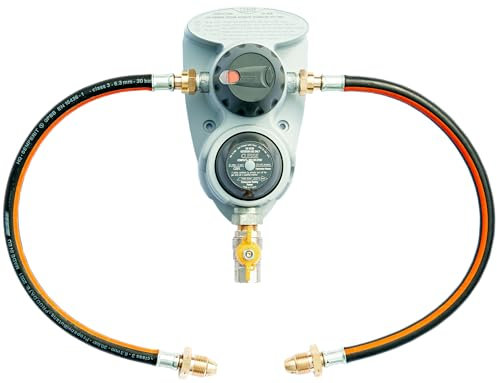 Clesse Compact R800 2 Cylinder Over Pressure Shut Off Auto Changeover For Static Caravan LPG Valve
