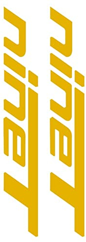 FLYIFE Motorrad-Aufkleber Wasserdichter Aufkleber R Nine T 2022 für B&M&W R NineT RnineT Scrambler Urban GS Racer Pure 2014 2015 2016 2017 2018 2019 2020 2021 Zubehör Zubehör (Color : Gold)