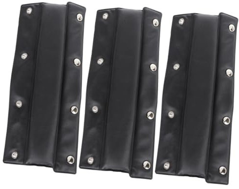 jojofuny 3piezas Cojín De Reemplazo para Auriculares Pro Funda De Protección De Instalación Color Negro