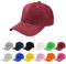 Aomig Basecap Unisex, Freizeit Baseball Cap Herren und Damen, Einstellbare Kappe mit Schirm, Sonnenschutz Baseballkappe für Outdoor Running Tennis Golf Reisen(Rotwein)
