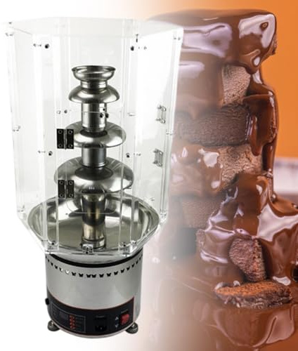 Electric Red Wine and Champagne Fountain Machine, Commercial Beverage Warmer Dispenser for Weddings Hotel Birthday