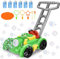 Herefun Maquina Pompas Jabon, Cortacesped Juguete Burbujas Jardin, Mecanismo de Soplado Automático, Juguetes Exterior para Niños Jardin, Regalos para Nayores de 3 Años (Verde)