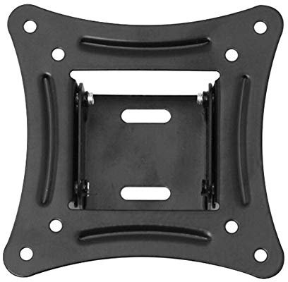Okeeyseda Universal TV Wall Mount Bracket Fixed Flat Panel TV Stand Holder 10 Degrees Tilt Angle for 14-27 Inch LCD LED Monitor