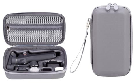 Générique Etui pour DJI Osmo Mobile 7P Stabilisateur Gimbal et Accessoires, Sac de Stockage Portable, étui de Voyage, étui de Transport Rigide, Sac à Main