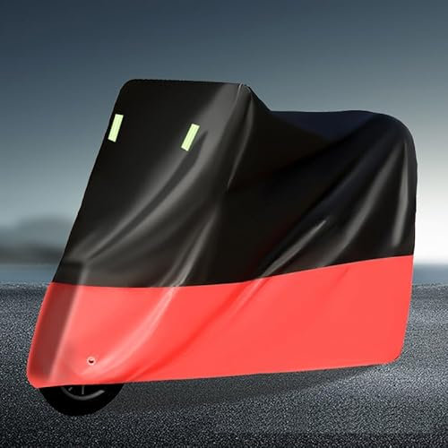 MXQCLSA Housse de Moto, pour Ducati Hypermotard 950 SP Impermeable Bâche Moto Poussière Pluie Neige UV Housse Moto Bâche Protection 3XL:265 * 105 * 125cm,D