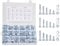 VEVOR 566 Pcs Bolts and Nuts Assortment Kit, Imperial Machine Screws and Flat Washers, Alloy Steel 1/4-20,5/16-18,3/8-16, for Furniture/Equipment/Vehicle Assembly, Galvanized White