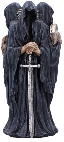 Nemesis Now The Endkeepers Candle Holder | Original Nemesis Now Design, Hand-Painted Resin Candle Holder, Gothic Fantasy Decor
