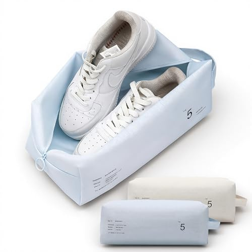 Schuhbeutel Sports Schuh, Wasserdicht Schuhtasche | Schuhsack für Tennis Sportschuhe Aufbewahrung, Waschbar Reisebeutel Reisen Sack für Badelatschen Soccer Laufschuhe Unterwegs