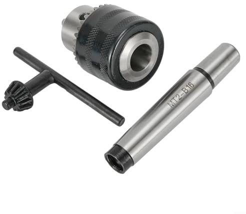 Drill Chuck Tool 5/64 to 1/2 with MT2 Arbor Perfect for Hobbies and Light Job Applications