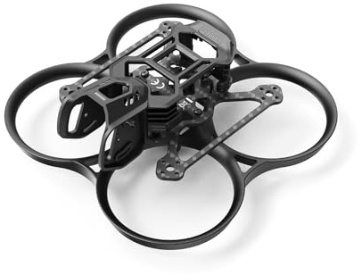 BETAFPV Pavo20 Pro II Brushless Whoop Frame with HD VTX Bracket for O4 Wide | PA12 Thickened Duct, Dual Camera Fixed Hole, Easy to Install, with Buzzer& GPS Bracket Compatible for DIY HD Whoop Drone Quad