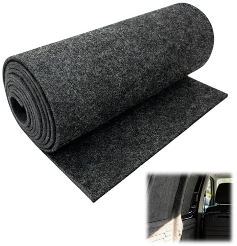 4 Way Super Stretch Lining Carpet for Camper Van Motorhome Car Vehicle Interior（2M x 3M Anthracite ） 4MM Thick