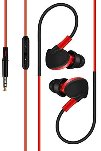 Shot Case 355710 – Auriculares Sport para Lenovo ZUK Z1 Rojo