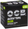 OCB ActivTips Slim 7 mm Activated Carbon Filter with Ceramic Caps 5 x 50 Pieces