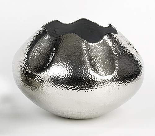 Lambert [DL] AKABA GEFÄß VERNICKELT GEHÄMMERT H28 D42CM -