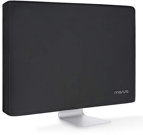 MOSISO Monitor Hülle Bildschirm Hülle 26, 27, 28, 29 Zoll Anti-Statik LCD/LED/HD Display Staubschutz Cover Kompatibel mit iMac 27 Zoll, 26-29 Zoll PC, Desktop Computer und TV, Schwarz