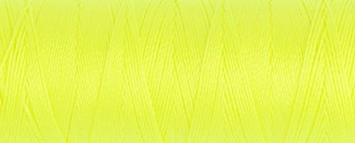 Guetermann GUT_777000-3835-1 Maraflex Faden 150 m, Neongelb, 100% Polybutylenterephthalat (PBT), Neon Yelloe, Einheitsgröße