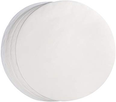 100 Stück rundes Pergamentpapier, 28 cm, Antihaftbeschichtung, rund, BBQ Backpapier für Kuchen, Pfanne, Luftfritteuse