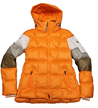 Bogner Damen Daunen Ski Jacke DENA D Orange Weiß