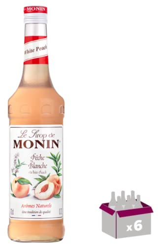 Lot de 6 Sirop - Pêche blanche - 70cL