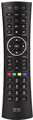 Annadue Telecomando Universale per Smart TV, Controller Alimentato a Batteria AAA Durevole, Telecomando di Ricambio per Humax HDR 1000S HDR 1100S Dr 2000T PVR