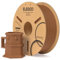 ELEGOO PLA Filament 1.75mm Braun1KG, 3D Drucker Filament Maßgenauigkeit +/- 0,02 mm, 1kg Pappspule (2.2lbs) Filament-3D-Druckmaterialien Passt für die meisten FDM 3D-Drucker