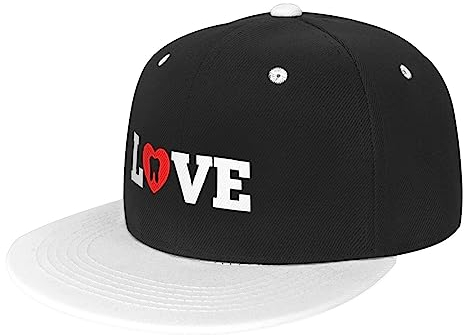 Love Dentist Flat Brim Cap Unisex Flat Bill Baseball Cap Hip-Hop Hut