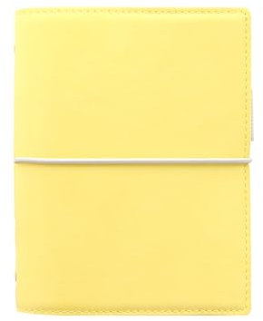 Filofax Pocket Domino Soft Organizer - Lemon