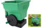 Nurnesy Spandiconcime manuale compatto e leggero da 3 litri per fertilizzante da giardino in PP verde, spalmatore manuale piccolo spargitore manuale spargitore manuale spargitore portatile spargitore