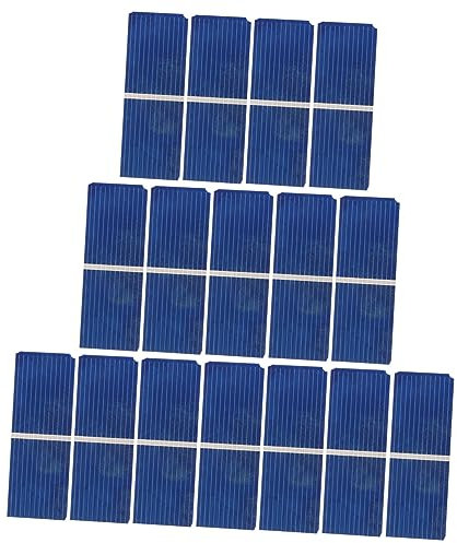 ORFOFE 100pcs Polycrystalline Solar Cells Mini Panels for Diy Car Charger Portable Solar Battery Pack