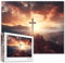 1000-teiliges Puzzle mit christlichem Kreuz auf dem Berggipfel, für Erwachsene, 50 × 70 cm, Puzzle, Kreuz-Puzzle, anspruchsvolle Familienaktivitäten, buntes Bastelpuzzle für Heimdekoration, Geschenke