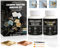 Cambio de Color Juego de Adhesivos para Hojas de Oro, Cambio de Color Pan de Oro Manualidades, Incluye 50 ml de Pegamento y 50 ml de Barniz Protector a Base de Agua, para Manualidades