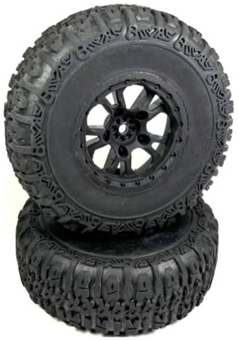 Absima 1:10 Monstertruck, Truggy, Buggy Kompletträder Offroad Schwarz 1 St.