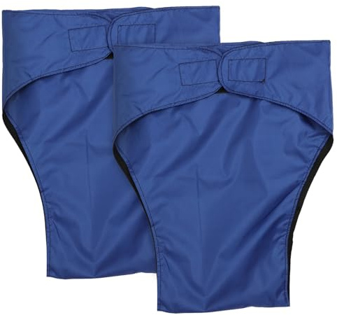 FONDOTIN 2 pezzi Pannolini per Adulti in Lavabile Impermeabili Regolabili per Anziani Incontinenti Riutilizzabili e Traspiranti Protezione Anti-perdite per Letto e Sedia