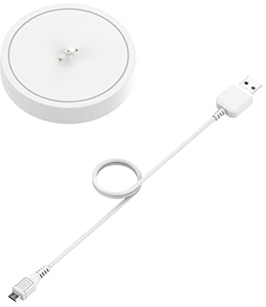 Charger Dock Magnetic Fast Charging Portable Bluetoothcompatible Speaker Power Adapter Charging Stand for Logitech Ultimateears Boom 3/Mega Boom 3/Blast/Mega Blast White