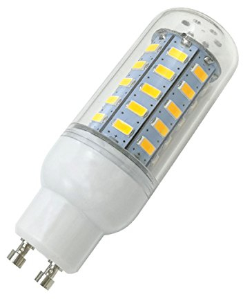 Aoxdi 1 Stück LED Strahler Lampe GU10 Sockel 7 Watt, Warmweiß, 48 SMD 5730 LED GU10 Energiesparlampe 7W, AC220-240V