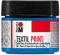 Marabu 17030050956 - Textil Print primärcyan 100 ml, Sieb- und Hochdruckfarbe auf Wasserbasis, geruchsneutral und lichtecht, lange Offenzeit, für helle und dunkle Textilien