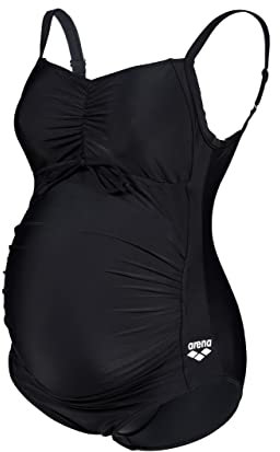 Arena Women's W Pregnancy Suit ONE Piece Badeanzüge, Black, 38