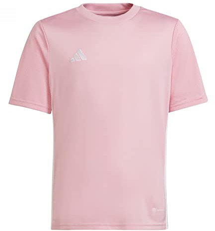 Adidas Unisex Kids Jersey (Short Sleeve) Tabela 23 Jersey, Light Pink/White, IA9154, 140