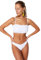 Trendyol Damen Bikinioberteil, Bralette Bademode, weiß, 60