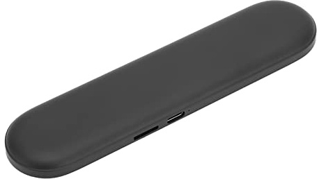 Kissen Lautsprecher, Bone Conduction Schlaflautsprecher, Wireless Sleep Aid Lautsprecher Lautstärkeregler Timer Funktion Lautsprecher mit Stereo Bass (Schwarz)