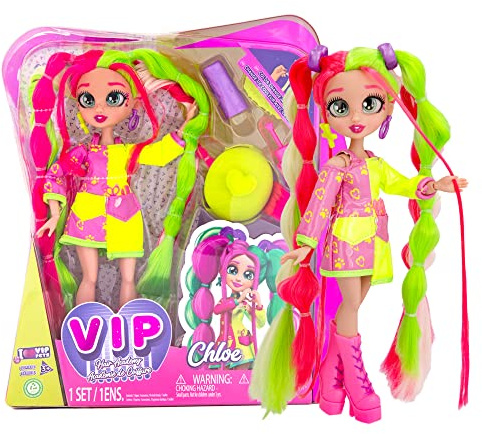 Vip Pets Fashion Chloe Sammelpuppe mit längeren Haaren zum Stylen – optimales Geschenk für Jungen und Mädchen ab 4 Jahren