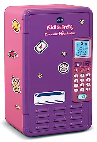 Casier MagicLocker VTECH KidiSecrets rose - 6-12 ans - Code secret a 6 chiffres