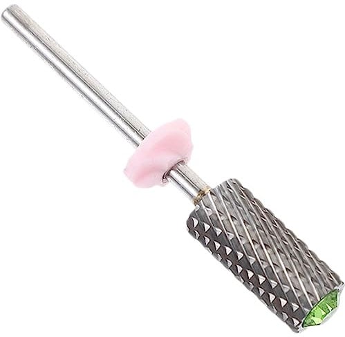 FOMIYES Grinding Nail Drill Bit for Gel Nails Professional Cuticle Remover Tool Easy to Use Tungsten Manicure Drill Bits for Art and Polish Removal