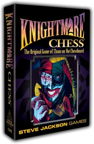 Steve Jackson Games | Knightmare Chess Card Game | Card Game for Chess | Card Game for Two | Ages 10+ | for 2 Players | Average Play Time 120 Minutes