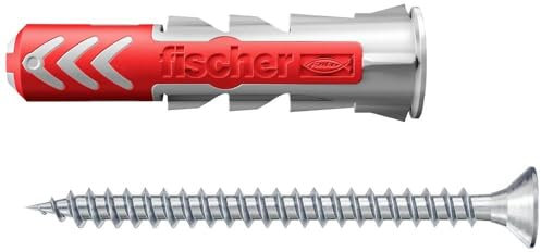 DUOPOWER-Dübel 5x25 mit Schrauben 4x35, 18 Stück