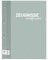 ROTH Zeugnismappe Pattern mit Buchschrauben - Dusty Mint - mit 12 A4 Klarsichthüllen, erweiterbar