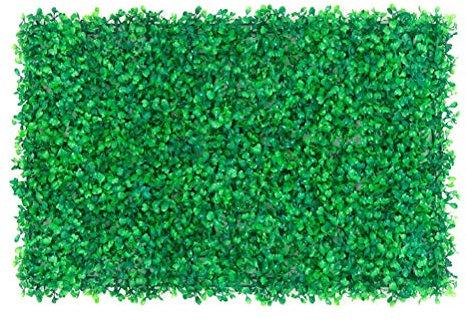 Decoración de Pared de Hierba de Simulación de Pared de Planta Verde Artificial con Hierba de Simulación de Jardín para el Hogar, Hoteles y Cafeterías, Enverdecimiento de