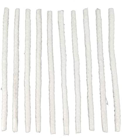 10 PCS Wicks Torch Replacement 13.78in Tiki Torch Fiberglass Wicks for Patio Lighting Garden Lights