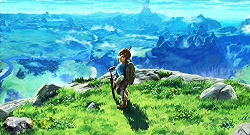 IGHSNZUH 1000Pcs Anime The Legend of Zelda Jigsaw Adult Decompression Game Puzzle Students Toy for Children Christmas Birthday